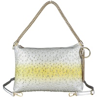 COLLEZIONE ALESSANDRO Abendtasche Bling mit tausenden Strass Glitzersteinen 30cm