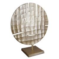 Gilde Deko Design Skulptur XL - rundes Dekoobjekt aus