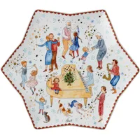 Hutschenreuther Sternschale 2023-"Weihnachtsklänge 34 cm