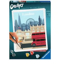 Ravensburger CreArt Malen nach Zahlen 1 St. Farbenfrohes London