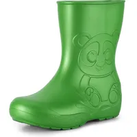 Ladeheid EVA federleichte Regenschuhe für Jungen Mädchen LA-CA-10 (Smaragdgrün,