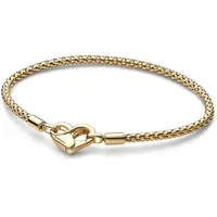 Pandora Moments Studded Chain Armband gold 562731C00-17 Größe 17