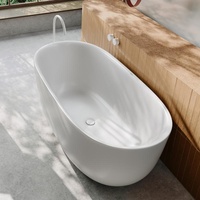 Kaldewei MEISTERSTÜCK OYO DUO freistehende Badewanne oval, 205143530001,