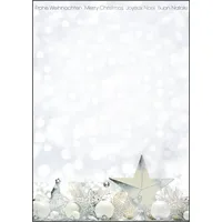 Sigel DP013 Briefpapier Weihnachten, 25 Blatt,