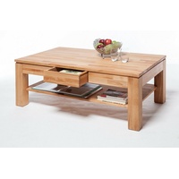 Elfo Couchtisch mit Schubkasten Kernbuche geölt 115 x 70