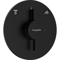 Hansgrohe DuoTurn S Mischer Unterputz, 2 Verbraucher, mattschwarz