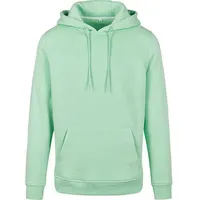 Build Your Brand Heavy Kapuzenpullover Neo Mint L