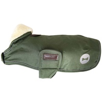 Kentucky Waterproof Hundejacke - Olive Green - 28-33 cm