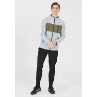 Endurance Laufjacke Tellent perlgrau|GRÜN M
