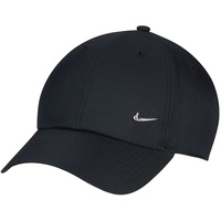 Nike Dri-FIT Club Unstructured Metal Swoosh Cap 010 black/metallic