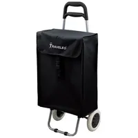 COFI 1453 Einkaufstrolley schwarz 45 L