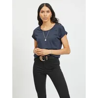VILA T-Shirt Dreamers - Dunkelblau - M