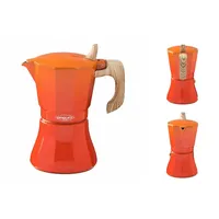 Oroley Petra 6 Tassen Orange Aluminium