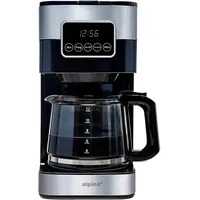 Alpina Kaffeemaschine Filterkaffeemaschine 1,5L/12 Tassen - Coffee Machine mit