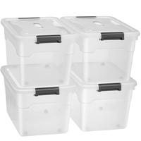 Juskys Aufbewahrungsbox mit Deckel