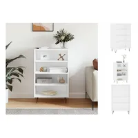 VidaXL Highboard 57 x 90 x 35 cm weiß