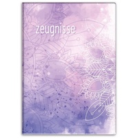 Itenga Zeugnismappemit Motiv DIN A4 Dokumentenmappe Zeugnisse - für