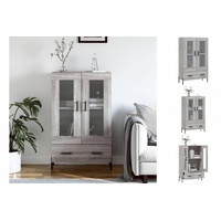 VidaXL Highboard Grau Sonoma 69,5x31x115 cm Holzwerkstoff