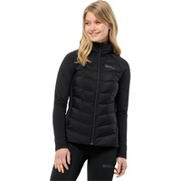 Jack Wolfskin Damen Tasman DOWN HYBRID W Daunenjacke, Black,