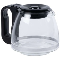 Fackelmann 20997 Kanne, anpassbar, konisch, Schwarz, Kunststoff, Glas, 16