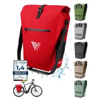 MIVELO 2in1 Fahrradtasche für Gepäckträger wasserdicht 25L) "CAPAX" -