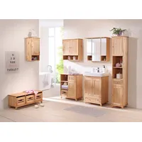 WELLTIME Hängeschrank »Venezia«, Badmöbel aus Massivholz, Breite 63 cm