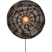 Good & Mojo Good&Mojo Wandleuchte Schwarz - 55 cm
