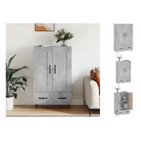 VidaXL Highboard 69,5 x 115 x 31 cm grau