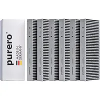 Purero Premium Aktivkohlefilter Ersatzfilter für Bora BASIC Dunstabzug (6
