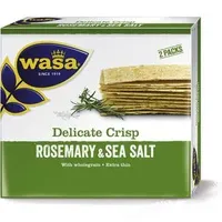 Wasa Tasty Snacks Chips Rosmarin & Sea Salt, 190g