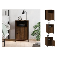 VidaXL Nachttisch Braun Eichen-Optik 40x42x60 cm Holzwerkstoff vidaXL
