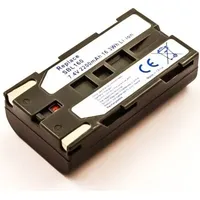 AccuCell Akku passend für Samsung SB-L160, Li-Ion, 7,4V, 2200mAh,