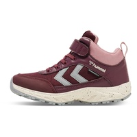 Hummel Root hummelTEX Mid-Top Sneaker wasserabweisend Kinder 3679 catawba