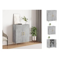 VidaXL Sideboard Betongrau 69,5x34x90 cm Holzwerkstoff