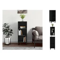 VidaXL Sideboard Schwarz 34,5x32,5x90 cm Holzwerkstoff