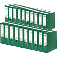 Falken 	PP-Color-Ordner DIN A4 80 mm grün 20 St.
