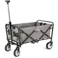 LINDER EXCLUSIV Bollerwagen faltbar grau