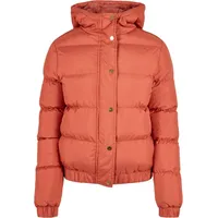 URBAN CLASSICS Hooded Puffer Jacke Red Pale XL