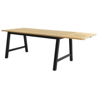 VCM Eame Zusatzplatte, Breite 45 cm Wildeiche Furnier. |