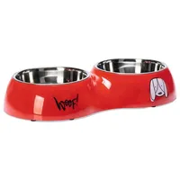 Karlie Jairo 2 Hundefutternapf - Red - 2 x