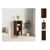 VidaXL Sideboard Braun Eichen-Optik 34,5x32,5x90 cm Holzwerkstoff