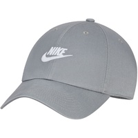 Nike Club Unstructured Futura Wash Cap 073 particle grey/white