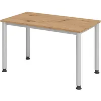 Bümö Schreibtisch Asteiche / Silber