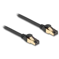DeLock Netzwerkkabel Cat.6a Stecker U/FTP CAT6a, 2 m, schwarz,