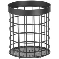 HENDI Besteckkorb, perforierter Boden, offenes Design, Besteckbehälter, Küchenutensilienhalter, Behälter,