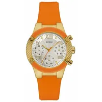 GUESS Damenuhr Guess ROCKSTAR W0958L1 - Orange/Orange