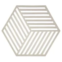 ZONE Denmark Hexagon Untersetzer, Warm Grey