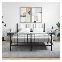 VidaXL Nachtschrank 40 x 35 x 47,5 cm Betongrau