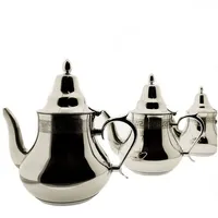COFI Edelstahl 1,5L Teekanne Induktionsherd Kaffeekanne mit hitzebeständigem Griff