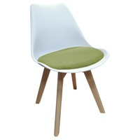Hti-Living HTI-Living, Stühle, Stuhl Atlanta Weiss, Webstoff Grün -